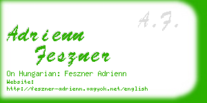 adrienn feszner business card